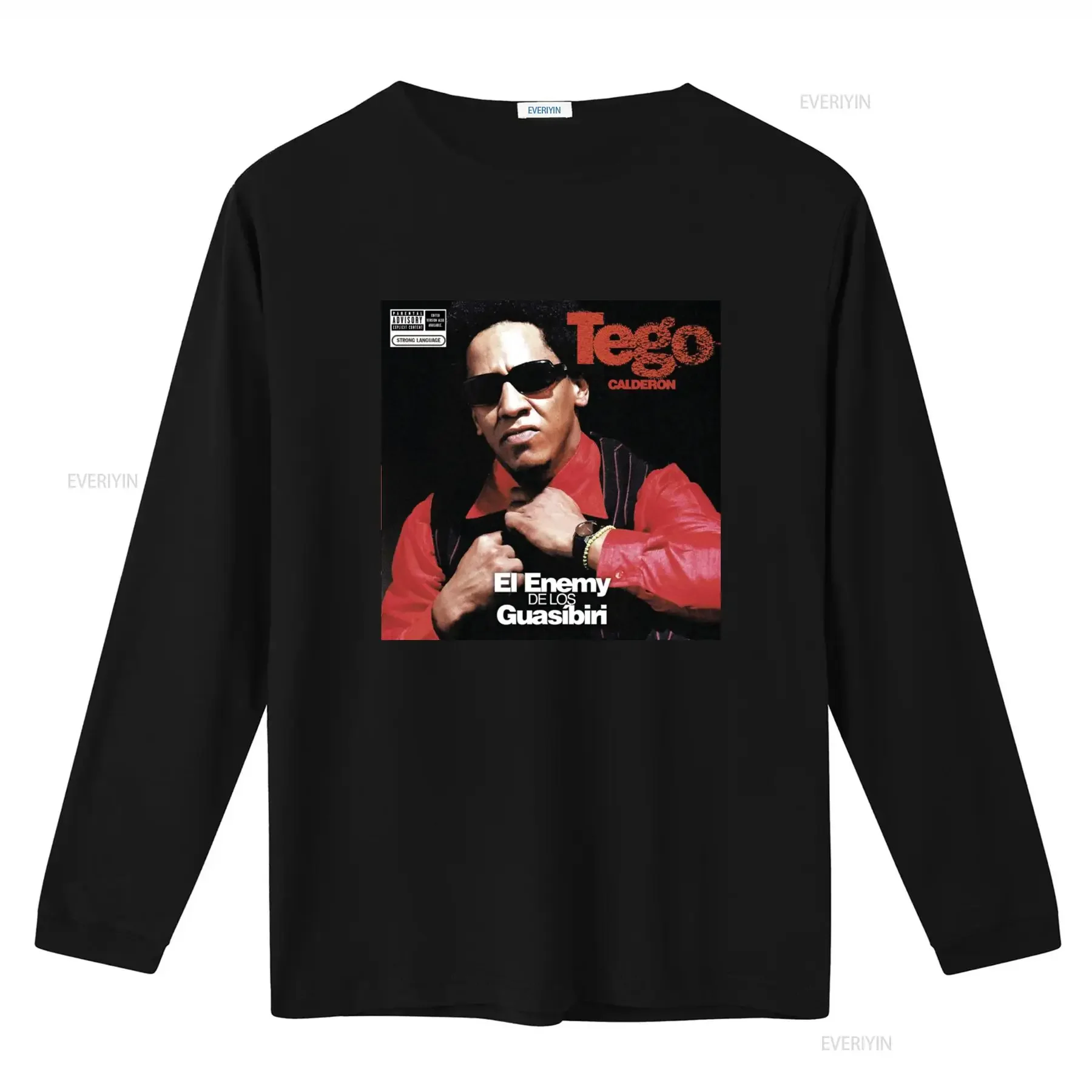 Tego Calderon El Enemy De Los Guasibiri T shirt Hip Hop Style for US Fashion Lovers vintage Washed Breathable Stylish Soft