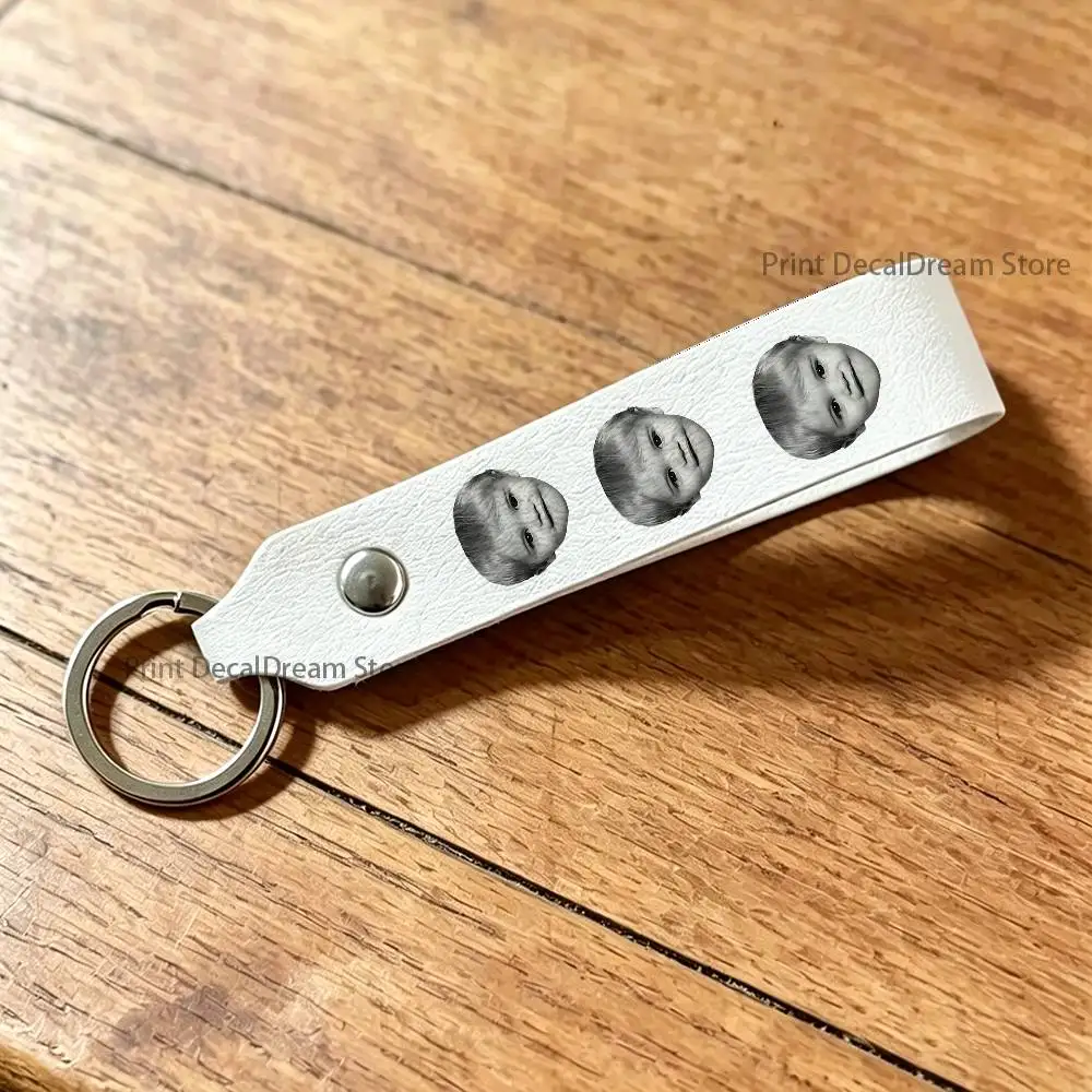 J-Justin Singer B-Bieber Car Key Chain Women Men Delicate Leather Pendant High-end Keychain Lovely Leather Rope Key Holder