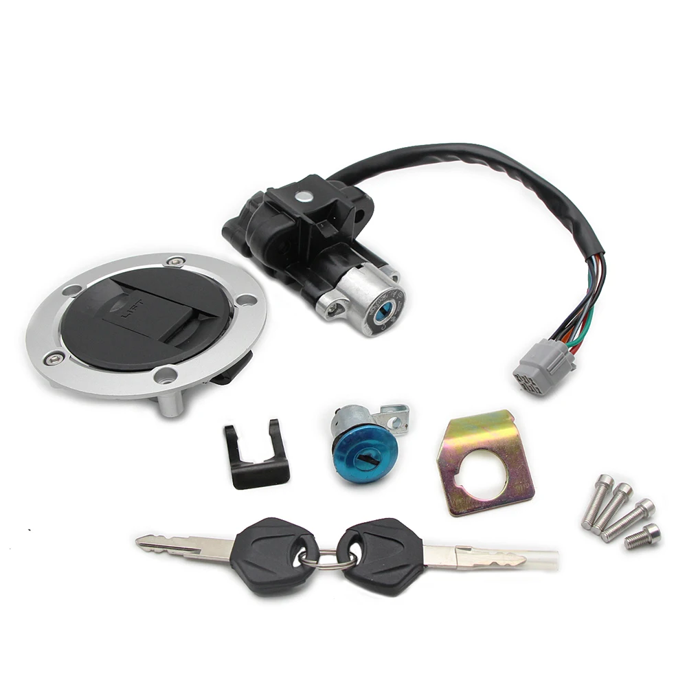 Ignition Switch Seat Lock With Key Kit 37000-11861 37000-38890 For Suzuki GSF650 Bandit 650 GSF1200S DL650 V-Strom GSX650F