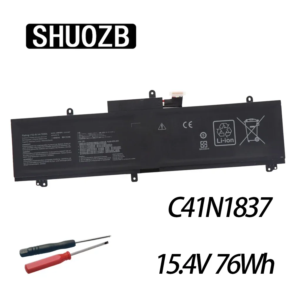 shuozb bateria do portatil para asus rog zephyrus gx502 gx502g gx502gv gx502gw gu532gu gu502g gu502gu ga502du 154v 01