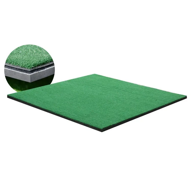 Swing Wedge Practice Mat Indoor Simulator Driving Range Cross Teaching Golf 3D Golf Mat