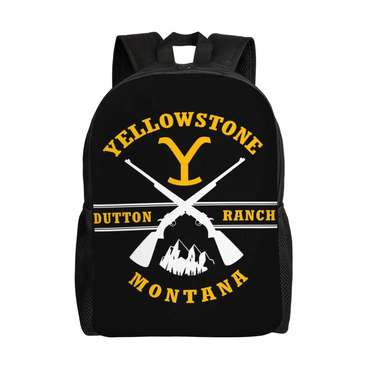 

Под заказ, рюкзак для ноутбука Yellowstone, Dutton, ранчо, пистолеты, мужской, женский модный рюкзак для колледжа