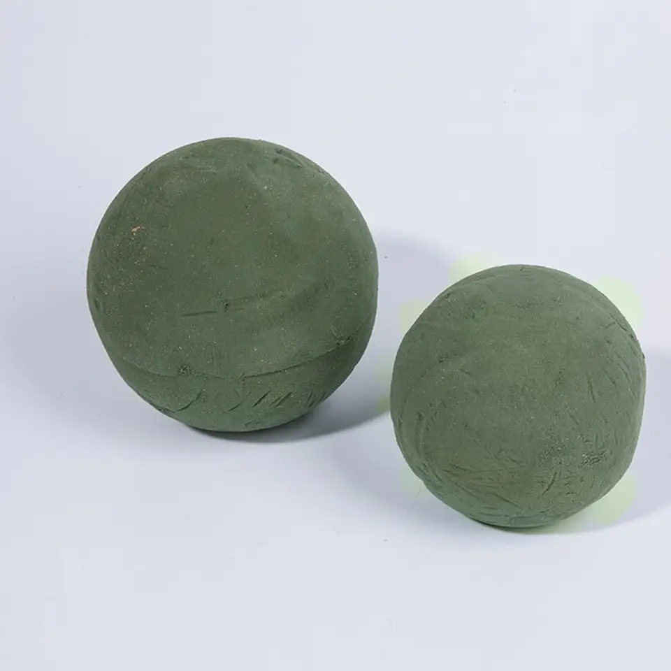 4 pièces Éponge Ronde en Mousse pour Fleurs, Accessoires en * Synthétique, 8 × 4 cm