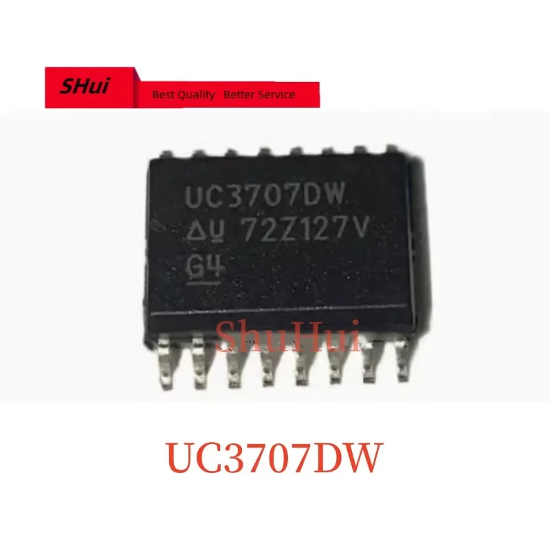 10PCS UC3707DW UC3707DWTR UC3707 SOP16 Gate Driver Chip