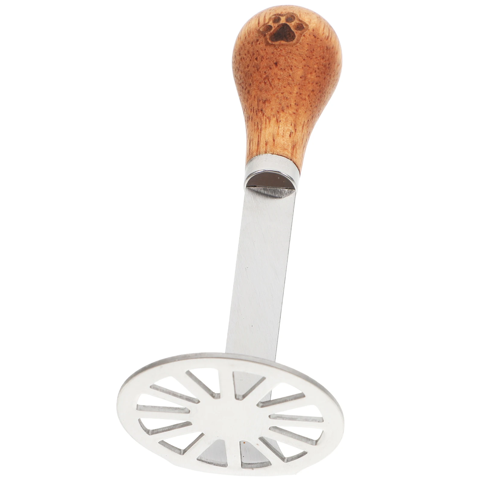 

Stainless Steel Potato Masher Wood Handle Mashing Tool for Potatoes Avocados Beans Garlic Mashed Baby Food Cooking Baking