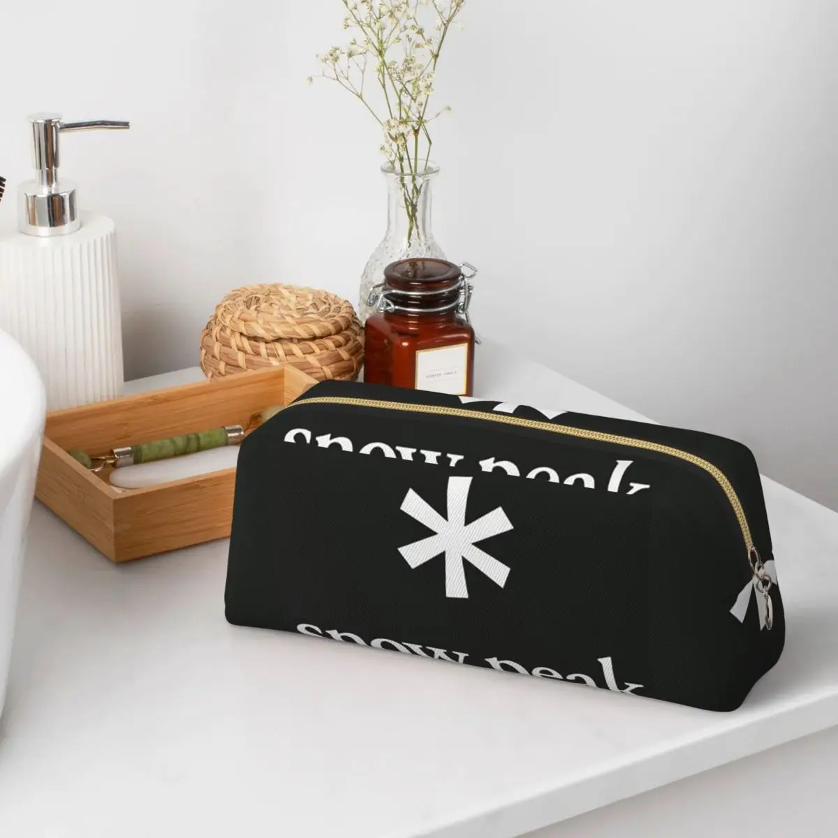 L-Luxurious S-snow P-peak Federmäppchen für Schüler, Schule, Stiftbox, Bleistiftbeutel, Aufbewahrung von Schreibwaren