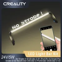 CREALITY No Strobe LED Light Bar Kit 24V/5W 3D Printer Parts Upgrade for Ender-3 S1 Pro/CR-10 Smart Pro/Ender-3 V2 Neo Series