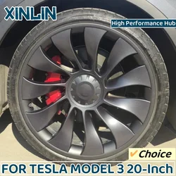 For Tesla Model 3 High Performance 20 Inch Wheel Hub Protection Ring Replacement Rim Patch Protectors ABS Full Rim Cover Covers