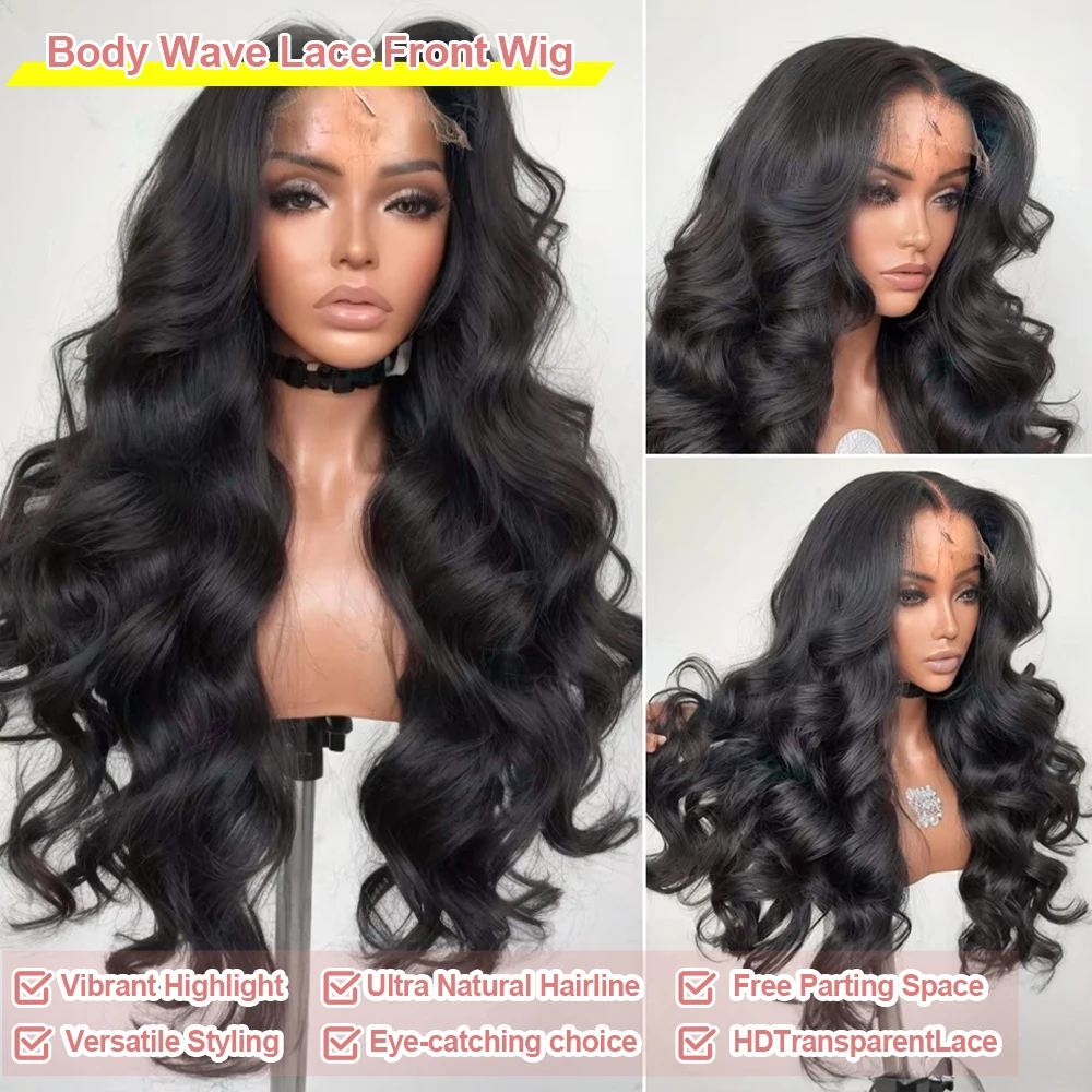 30 40 inch 360 Full Lace Body Wave pruiken Echt haar Los water golvend 13x4 13x6 HD Kant frontale pruik voor zwarte vrouwen 300% dichtheid