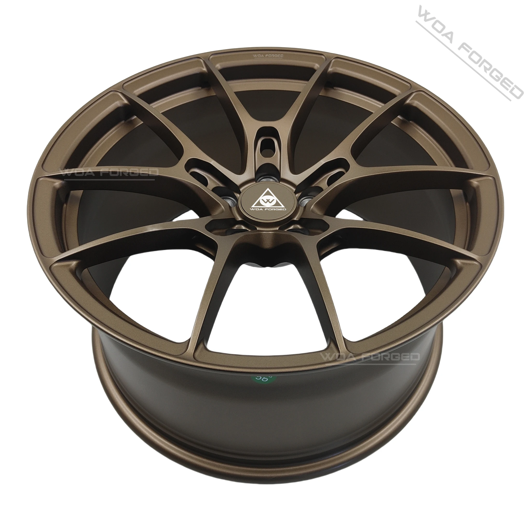 

High-end Forged Deep Dish Concave T6061 Alloy Wheels18 19 20 21inches One-piece Lightweight5X112 5X108matte Bronze Durable ForM2