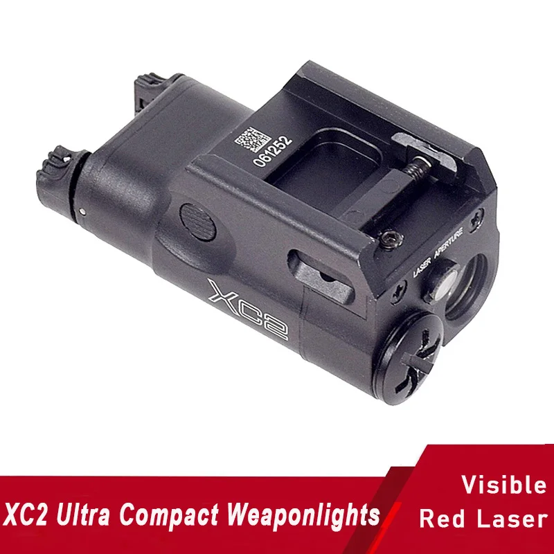 

SF XC2 Ultra Compact Weapon Light With Red Laser Sight 300 Lunmens Pistol LED Flashlight Aluminum fit Picatinny Rail