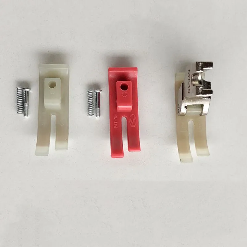 Presser foot thickness 3MM plastic  bottom plate rubber MT-18 lock stitch pressure foot  industrial sewing machine parts