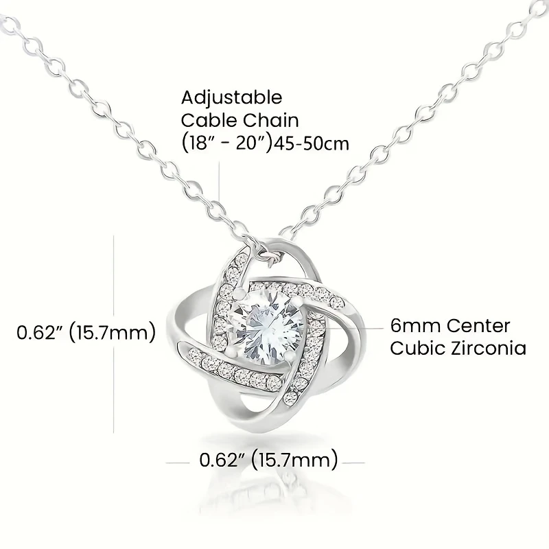 An Elegant Heart-shaped Necklace for My Boyfriend's Mother, 