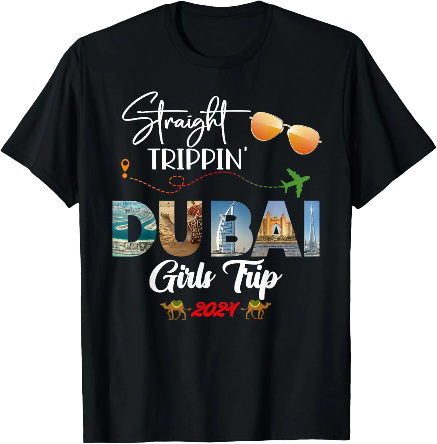 

Dubai Vacation Arab Emirates Trip T-Shirt