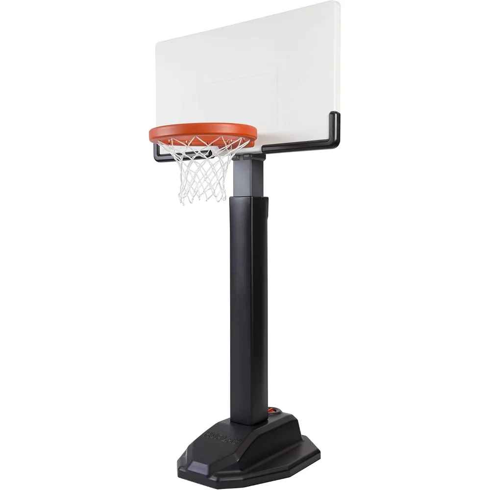 Verstelbaar groot postbasketbalsysteem voor buitenspel met professionele functies