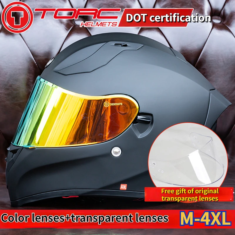 

54-68CM Motorcycle HelmetDual Visor Modular Flip Up Full Face Helmet forAdult Men Women DOT Approved Casco Moto Cascos Para Moto