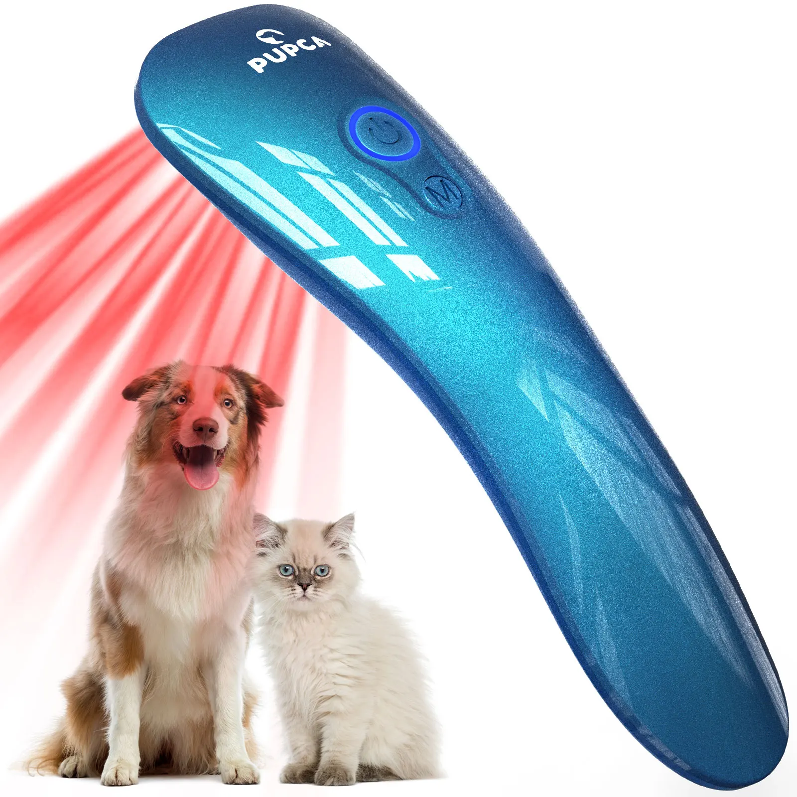 Appareil de thérapie laser 18*620nm pour soulager la douleur, thérapie par lumière rouge pour animaux de compagnie, soulagement des douleurs musculaires et articulaires chez les animaux, soin de cicatrisation des plaies