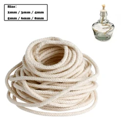 5M long  Round Cotton Wick Burner For Kerosene Alcohol lamp Torch Oil Wine Bottle Product Accessory