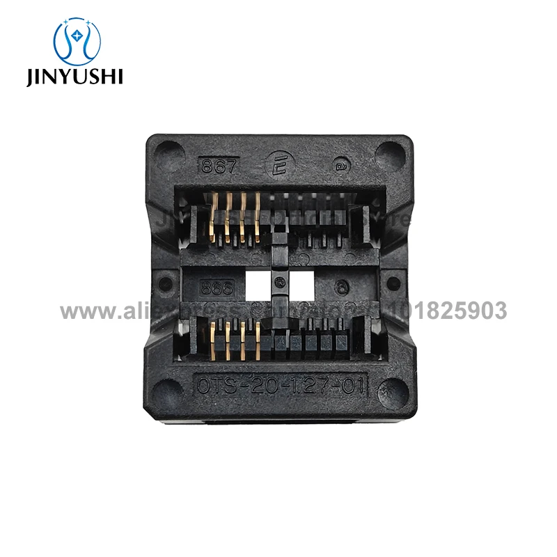 

Opentop ENPLAS Test Sockets OTS-8(20)-1.27-01 SOP8 SOIC8 208mil Burn-in Sockets IC Programming Socketstest bench