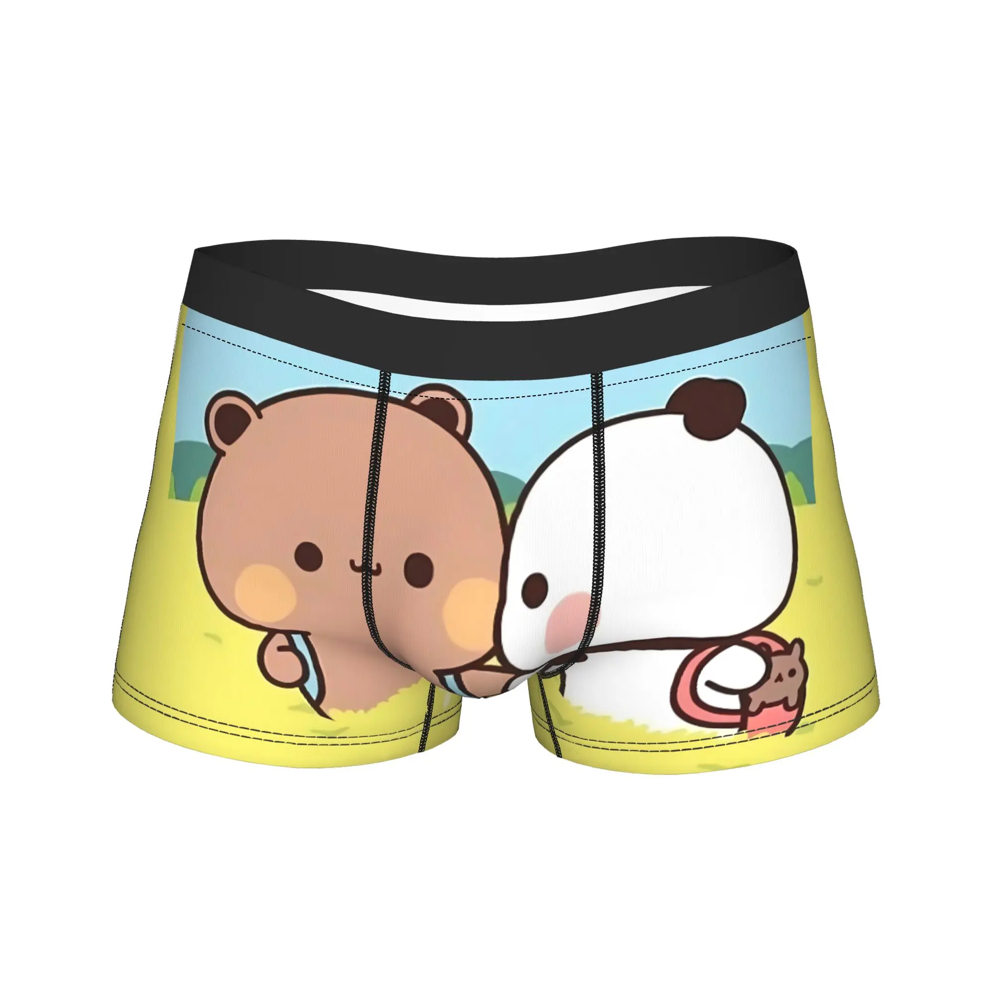 

Bubu And Dudu Cute Bear Underwear Custom Boxershorts High Quality Males Underpants Comfortable Boxer Brief Gift Idea