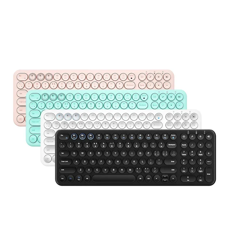 

Rechargeable Gaming Bluetooth-compatible Keyboard For iPad Tablet Phone Wireless iPad Keyboard Mouse Set For Macbook PC Gamer