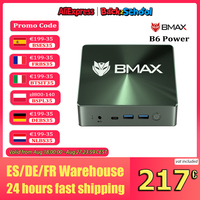 BMAX Mini PC B6 Power Intel Core i7-1060NG7 16GB DDR4 1TB NVMe SSD Windows 11 WIFI6 Bluetooth 5.2 Support 4K Desktop Computer