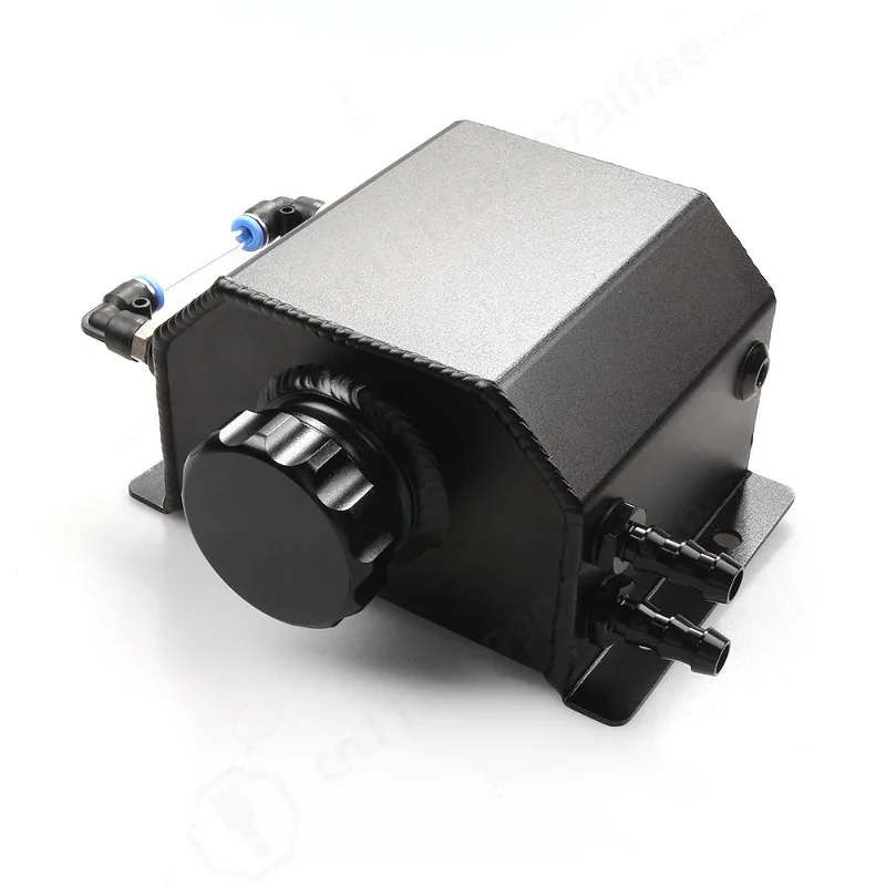 1L 2L Square Oil Catch Can Dual Vent Waste Oil Gas Recovery Reservoir For Car Modification