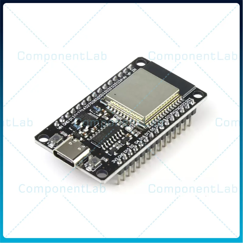 ESP32 development board, WiFi + Bluetooth dual-purpose IoT module, CH340 serial port, Type-C interface