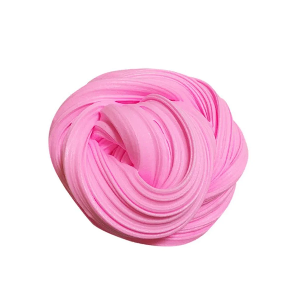 Pink Soft Clay Stretchy Non-Stick Sludge Stress Relief Squeeze Pull Fold Kids Adults Relaxation Clay Non-Sticky Sludge