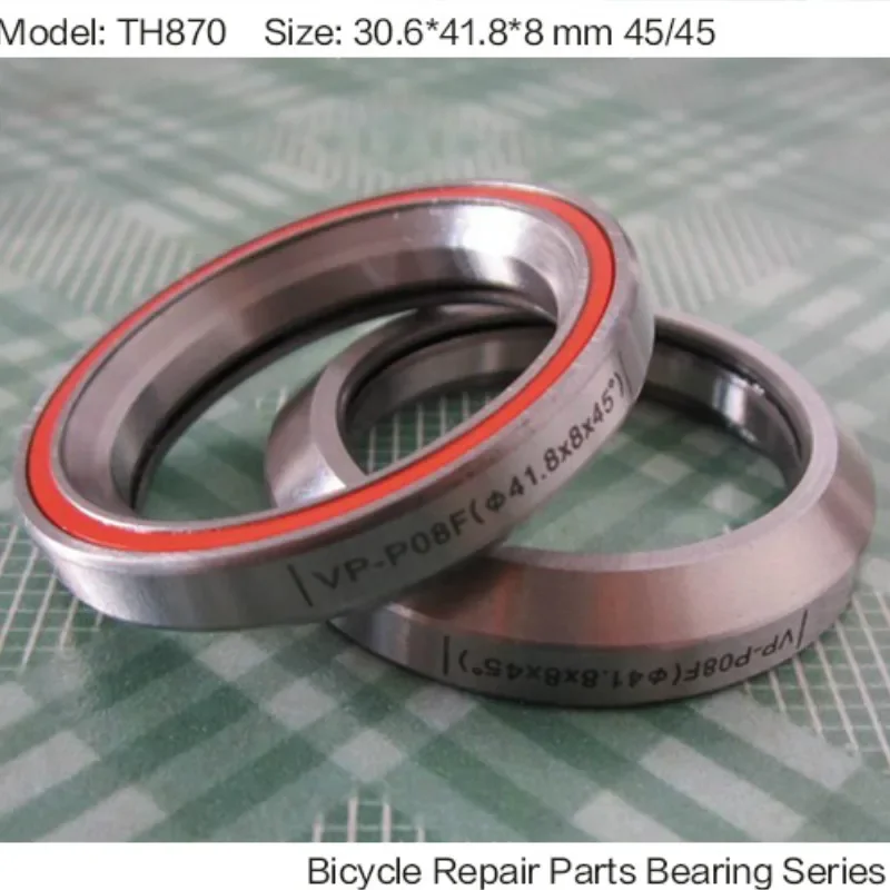 MH-P08F Bearing 30.6*41.8*8 mm 45/45 ( 1 PC ) ABEC-3 TH870 Bicycle Hub Front Rear Hubs Wheel Ball Bearings