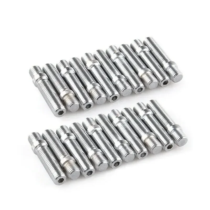 M12x1.25,M12x1.5,M14x1.25,M14x1.5 Przedłużone kołki do kół Konwersja wysokich śrub z uchem Zestaw adapterów śrubowych Wysoka jakość 1 sztuka