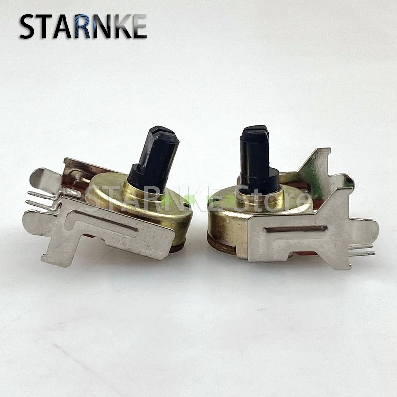 2PCS R161 Type A50K Computer Speaker Amplifier Volume Potentiometer Single 3-Pin Double 6-Pin