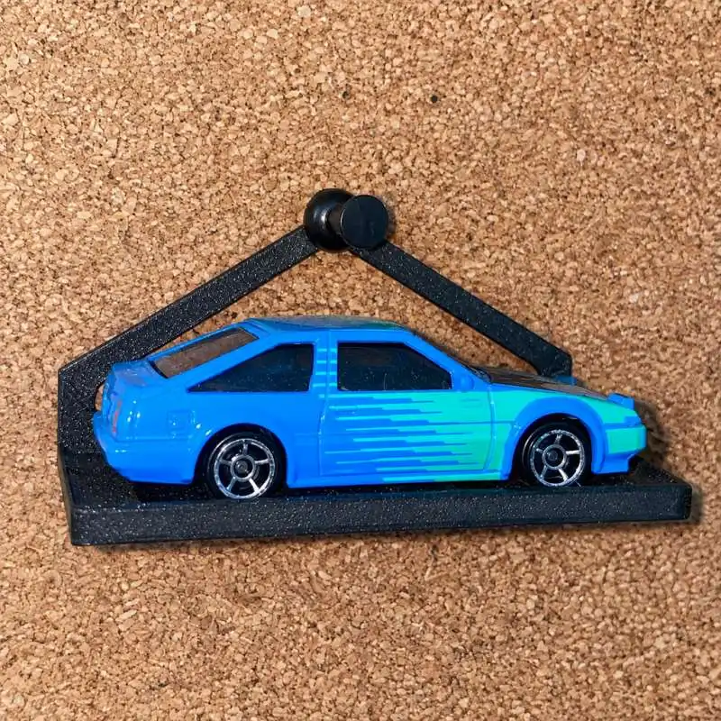1:64 Scale Car Model Display Stand Diecast Vehicle Showcase Rack Collectible Holder
