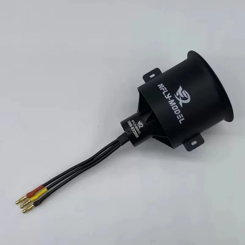 New Xfly Model X7 V2 70Mm 12 Blade Electric Ducted Fan 3060 Kv2000 6S Inrunner Brushless Motor Cnc Aluminum Fairing For Rc Plane