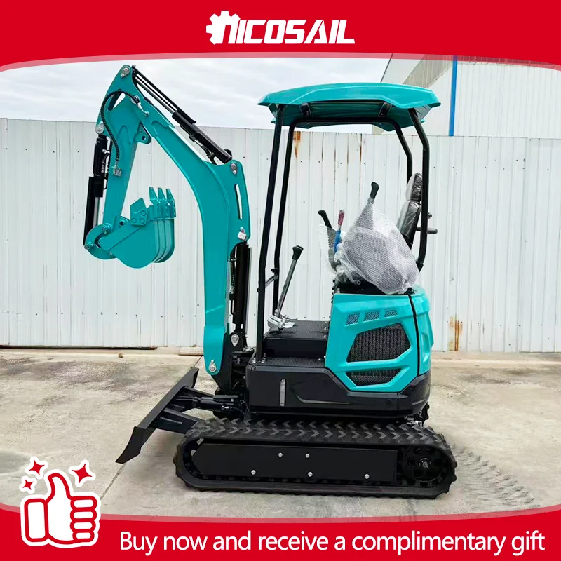 

Nicosail OKW18 Mini Excavator 1.8 Ton Tailless Design for Home Garden Farm Breeding Ground Construction Site