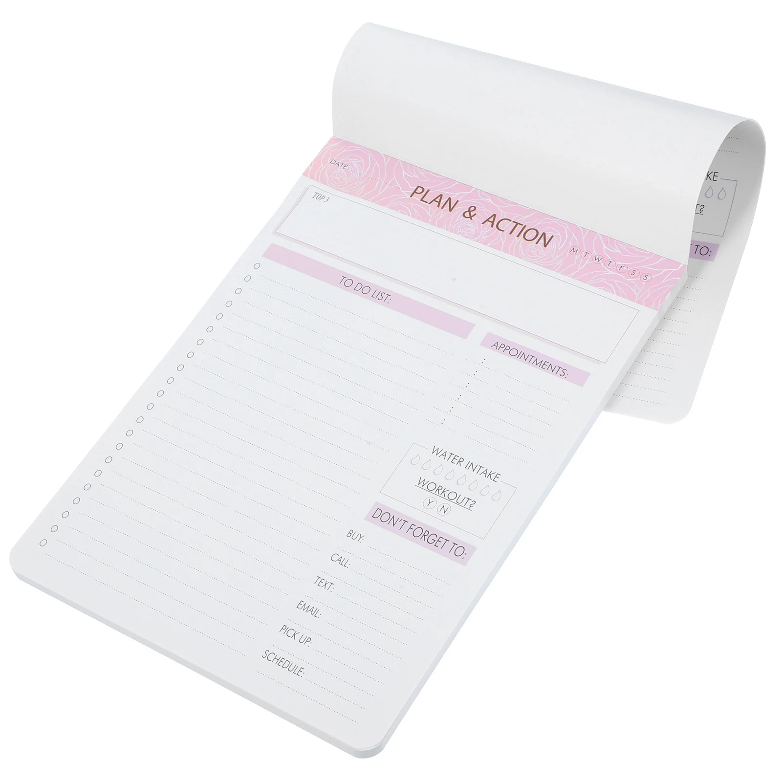 

Daily Planner Notepad Compact Portable Memo Pad For Writing Sketching Ideas Multi-Function Office Household Note Supplies