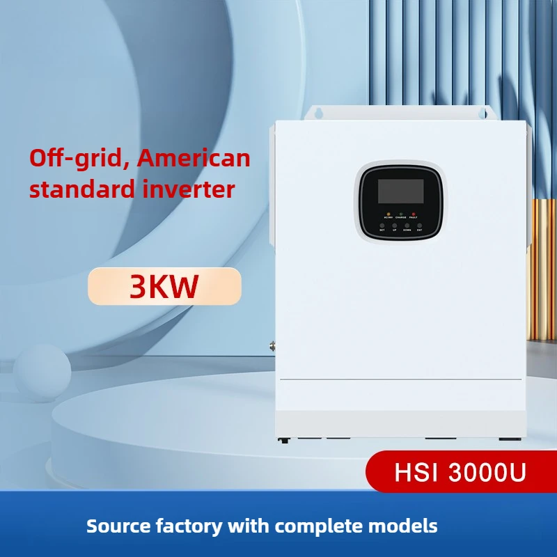 Inverter Fotovoltaik Surya Off-grid Shuori SRNE HSI 3000U Mesin Standar Amerika