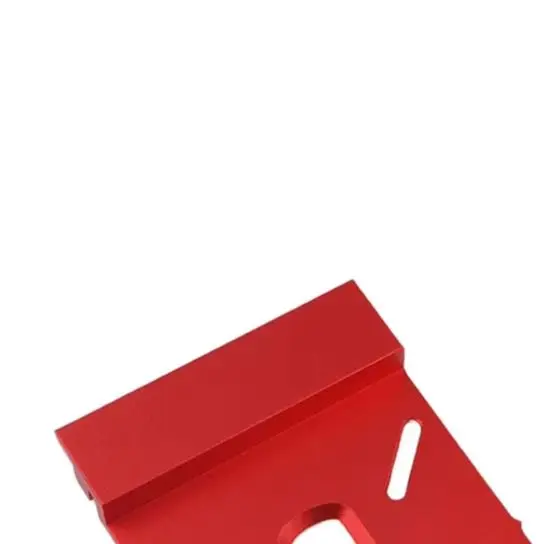 /Red /Aluminum /Alloy Router Guide Rail Adapter With Stopper For Woodworking Linear Milling Slot Cutting Tool Accessories