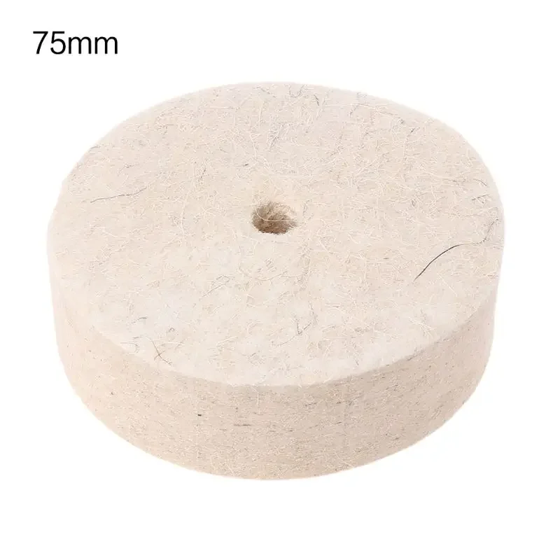 Drill Grinding Wheel Buffing Wheel Felt Wool Polishing Pad Abrasive Disc For Bench Grinder Rotary Tool Wear-resisting