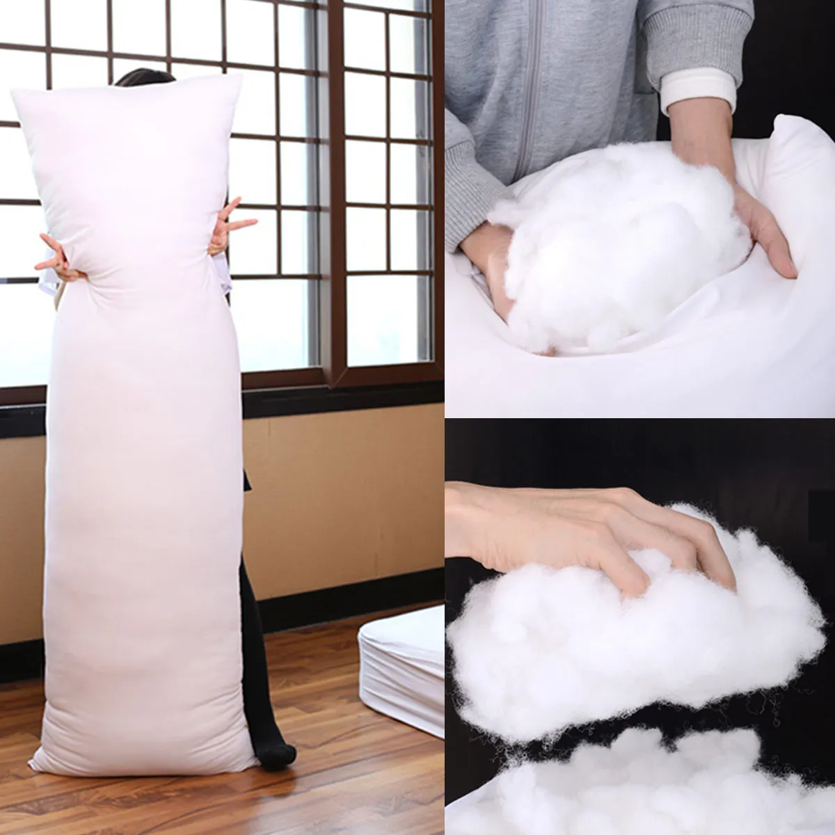 150X50cm Dakimakura Hugging Body Pillow Inner Insert Anime Body Pillow Core Men Women Pillow Interior Home Use Cushion Filling