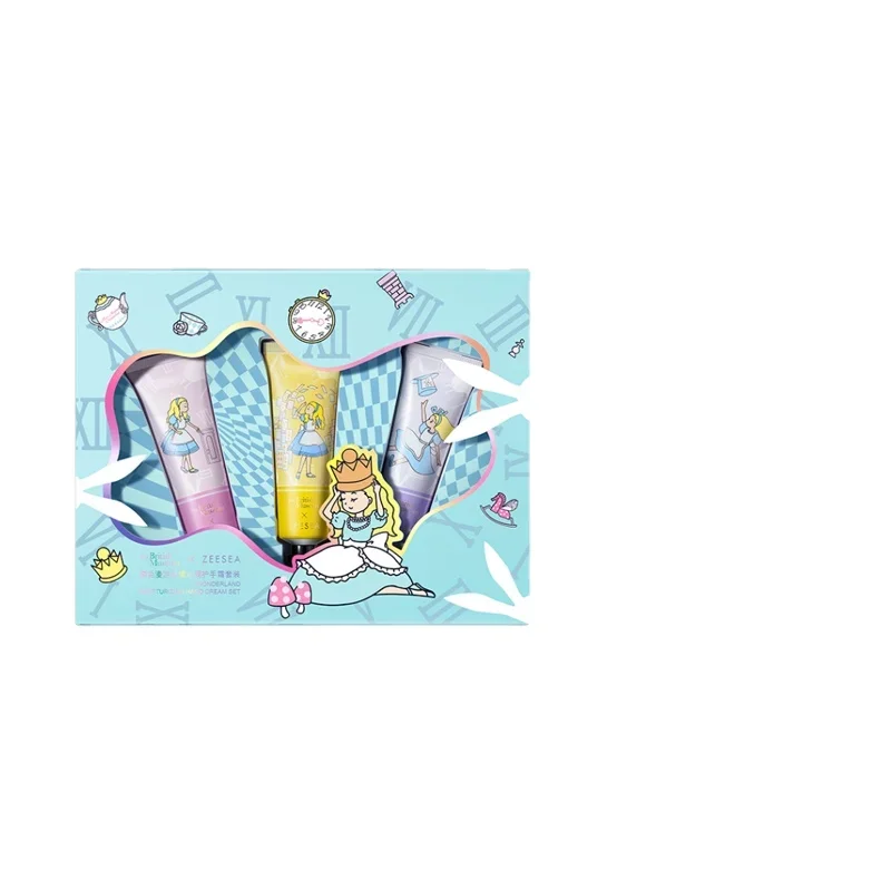 

Yy Roaming Wonderland Qinrun Hand Cream Set Alice 3 Pack Authentic