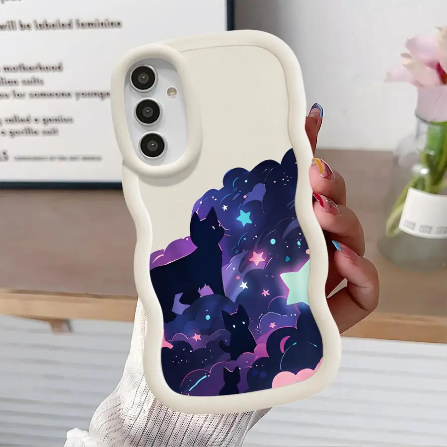 Black Cat Starry Ni…