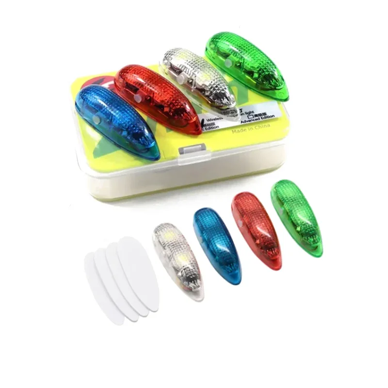 ZMR Drahtloses Navigationslicht, 4 Modi, LED-Leuchten, 1S, wiederaufladbar, für RC-Flugzeug, Hobby, Flugzeug, Drohne, Auto, Boot, Spielzeugteil