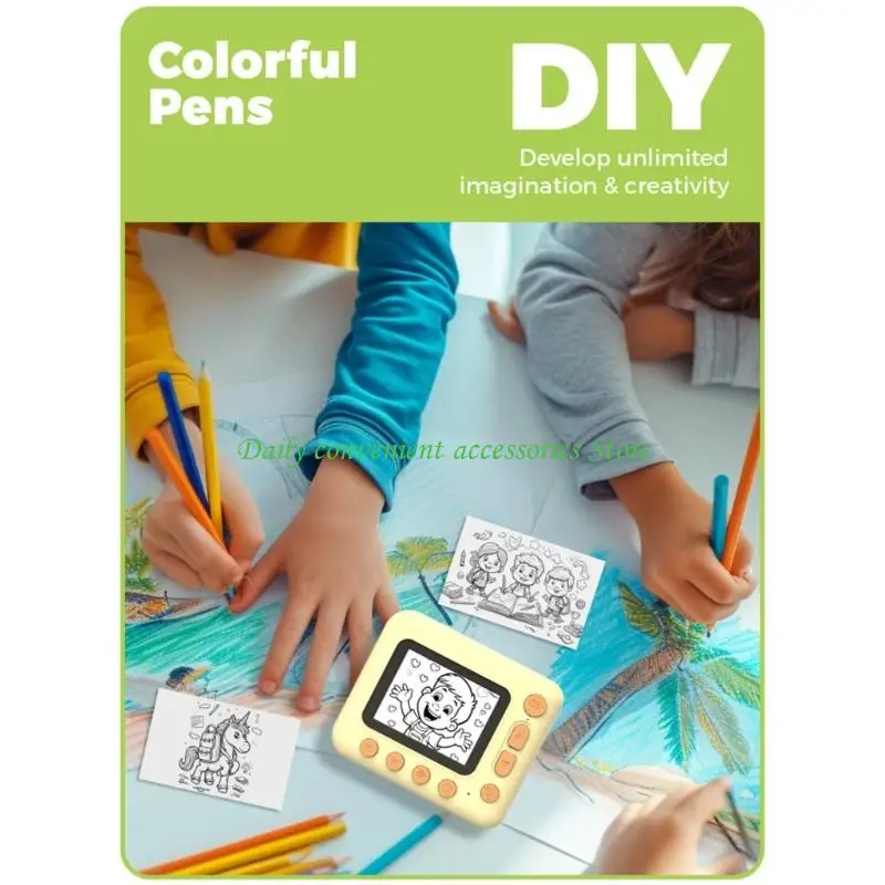 

Безопасная детская фотокамера 97QB с экраном 2,4 дюйма, расширяемым хранилищем, родительским контролем