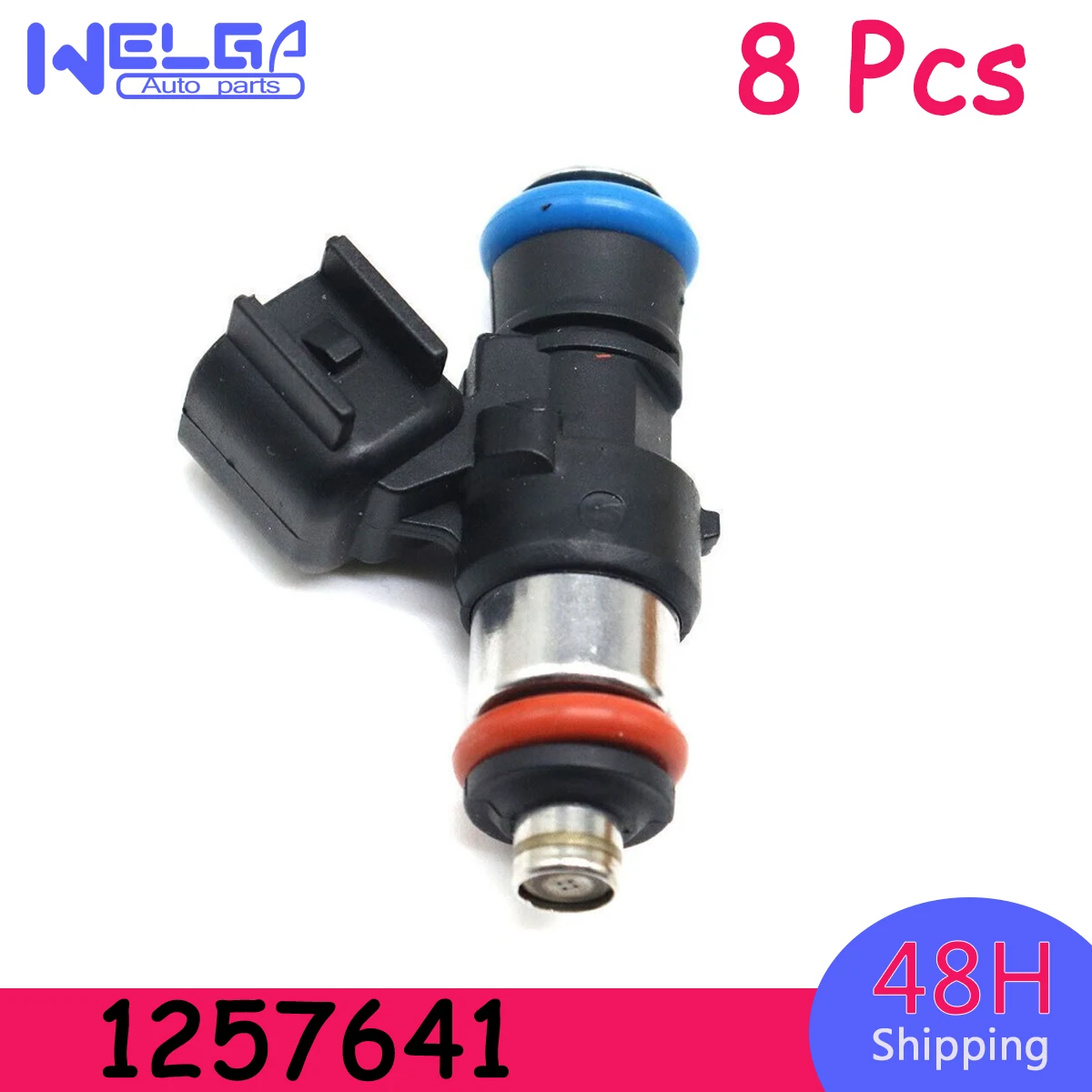 

Car Accessories 8Pcs Fuel Injectors 0280158051 12576341 1257641 For Camaro S Corvette Z06 Pontiac G8 Cadillac CTS LS3 LS7 Engine