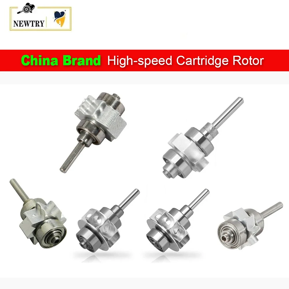 A-grade Dental Cartridge Rotor China Brand High-speed Dental Handpiece Spare Parts Air Turbine Ceramic Bearing Rotor BEING JINME