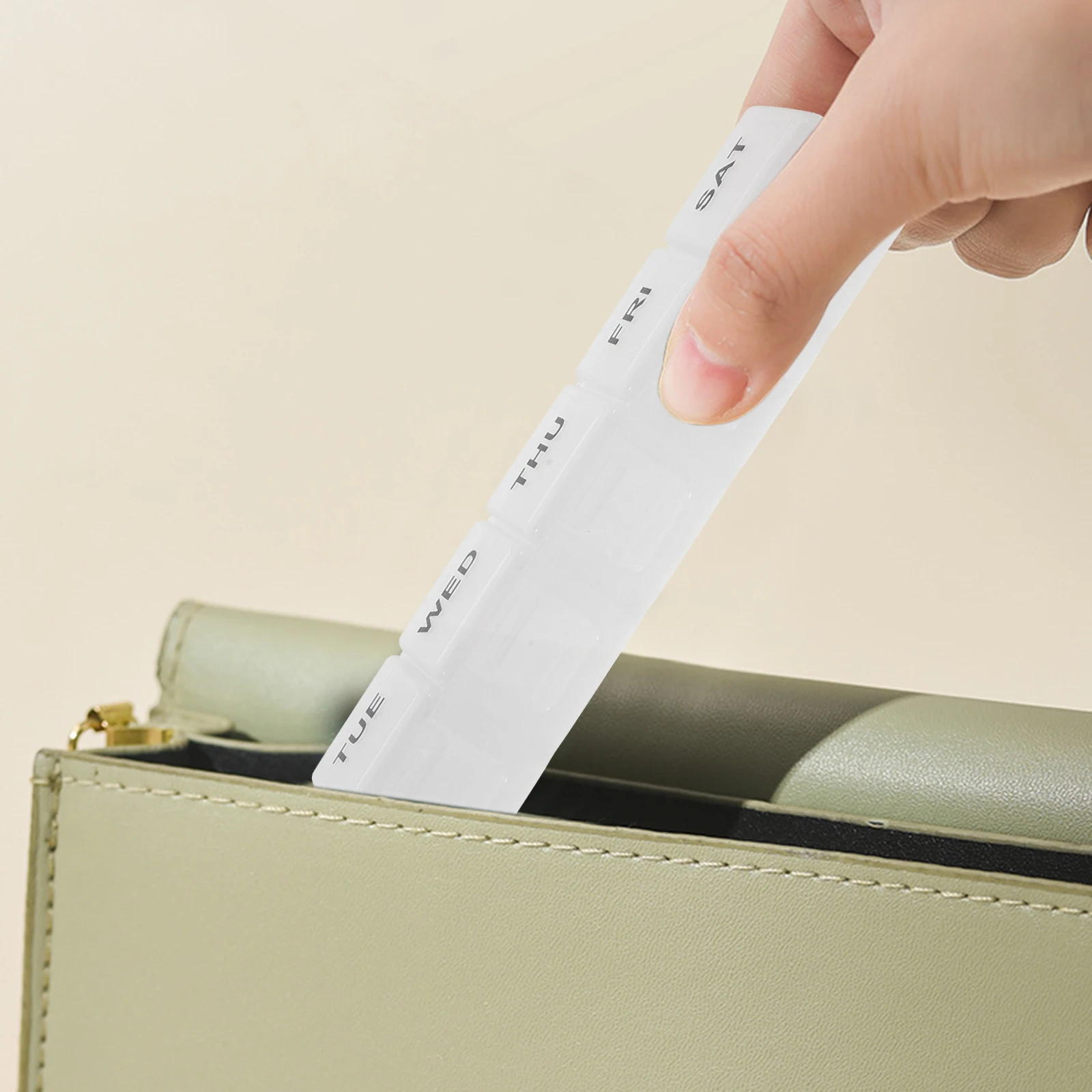 

Органайзер для таблеток, портативный аптечка, герметичный дозатор пищевых продуктов, компактный прочный ежедневный держатель