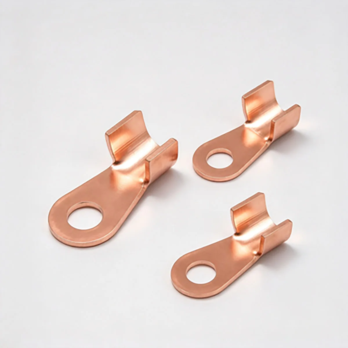 OT Type 3A ~1000A Open Copper Battery Crimp Terminal Cable Wire Lug Cable End Connectors Splice Battery Wire Terminals Connector