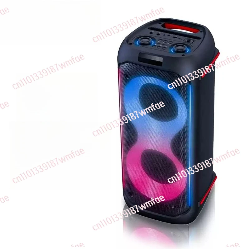 

Party Box 710 New Dual 6.5inch High Power Blue tooth Speaker Wireless Microphone High Volume Audio 60W Portable Trolley Speaker