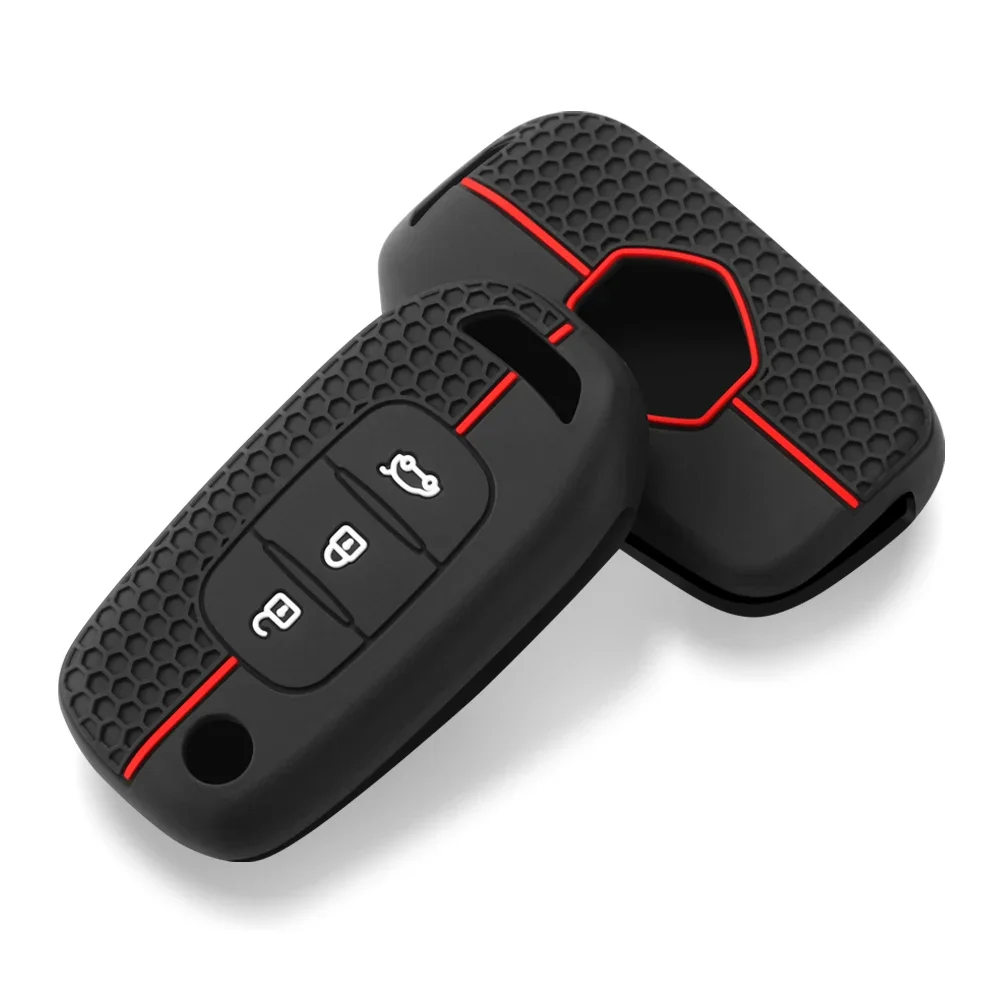 silicone car remote key case cover for Renault Sandero Stepway Logan 2 clio 5 Arkana captur Kadjar daster twingo trafic kwid